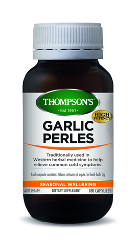 Thompson's Garlic Perles 180 Capsules