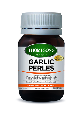 Thompson's Garlic Perles 80 Capsules (Product Discontinued)