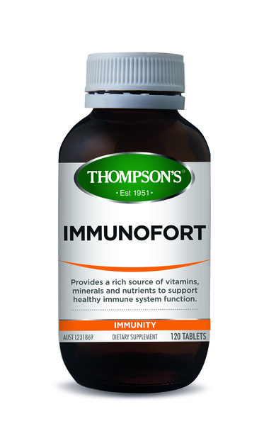 Thompson's Immunofort One-A-Day 120 Tablets