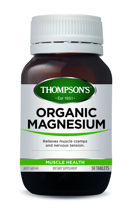 Thompson's Organic Magnesium 50 Tablets (Product Discontinued)
