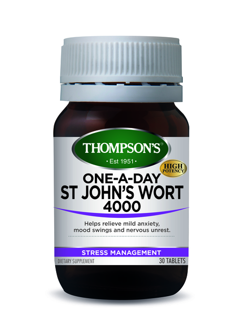 Thompson's St John's Wort 4000 One-A-Day 30 Tablets