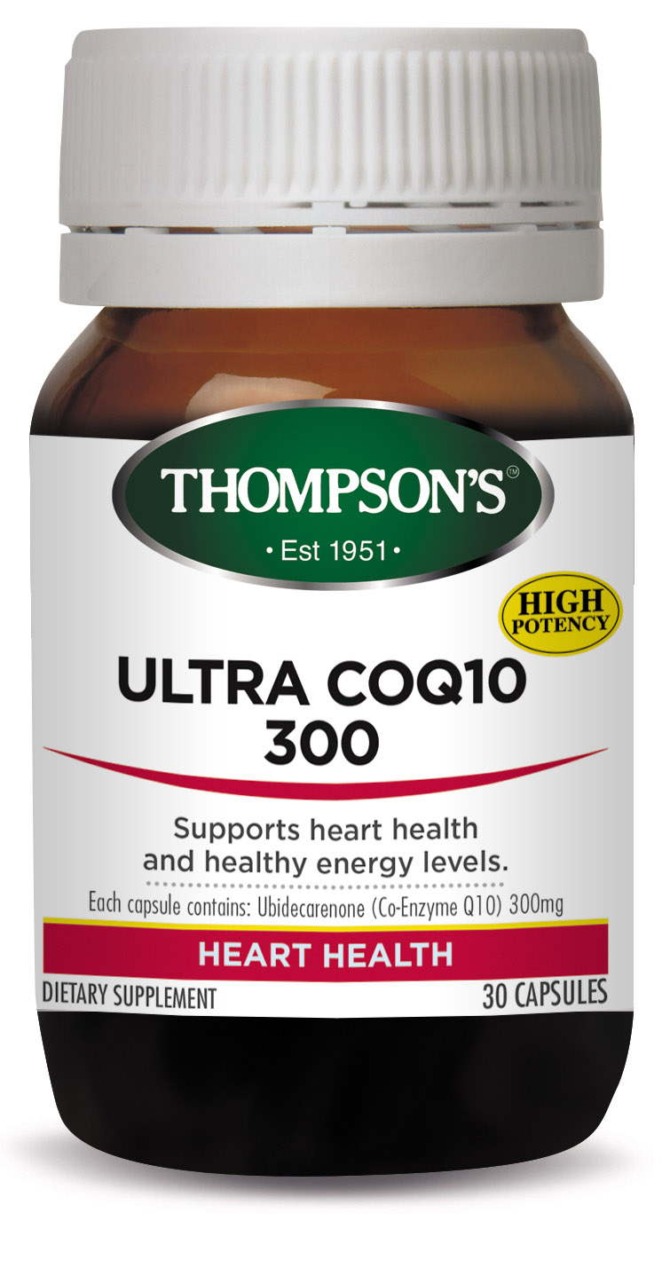 Thompson's Ultra CoQ10 300mg 30 Capsules