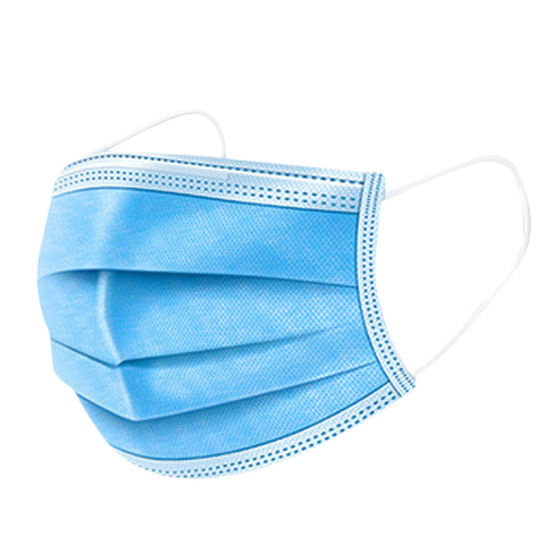 Kids Blue Surgical Face Masks Disposable 3Ply