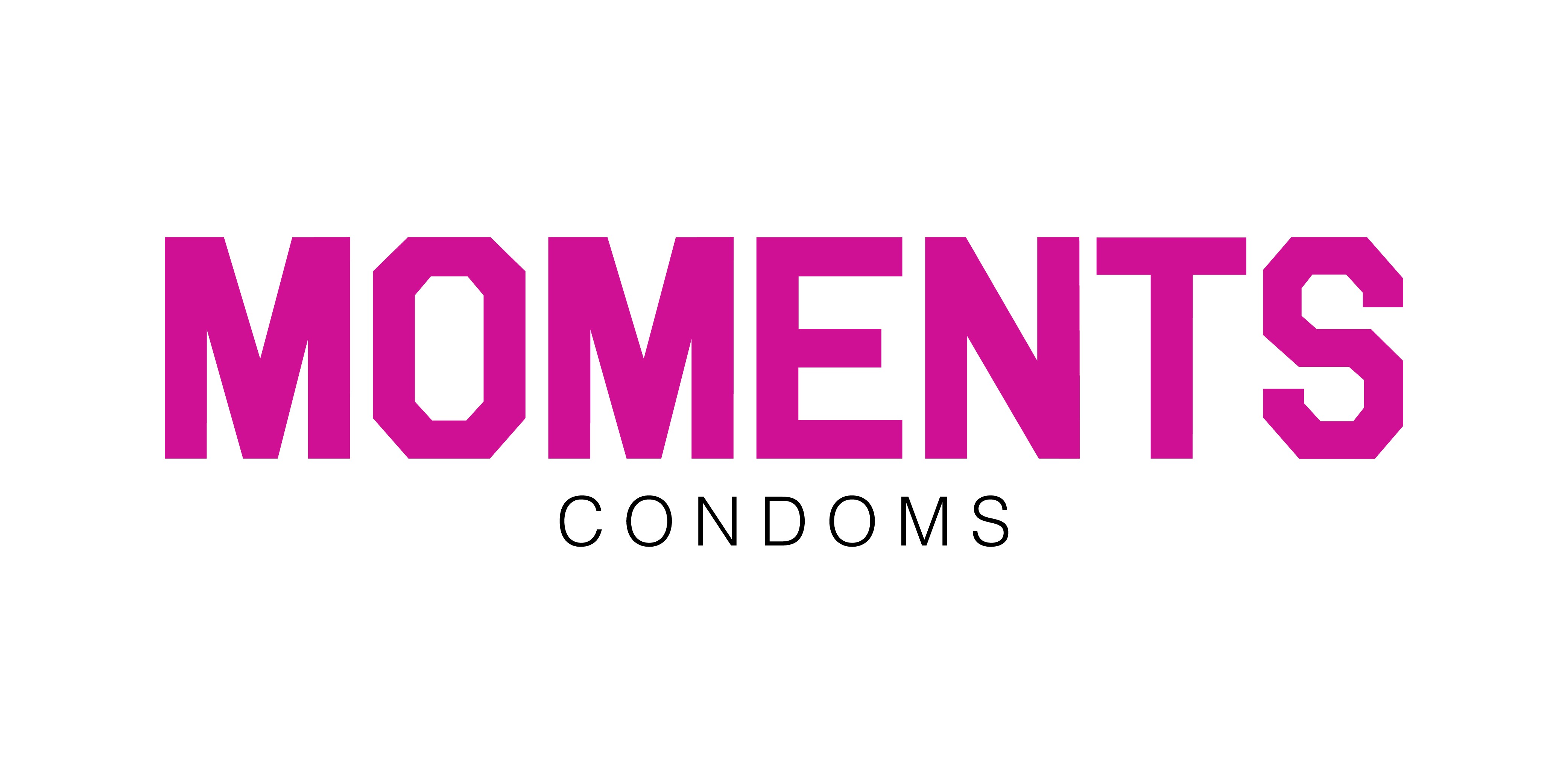 Moments Condoms logo